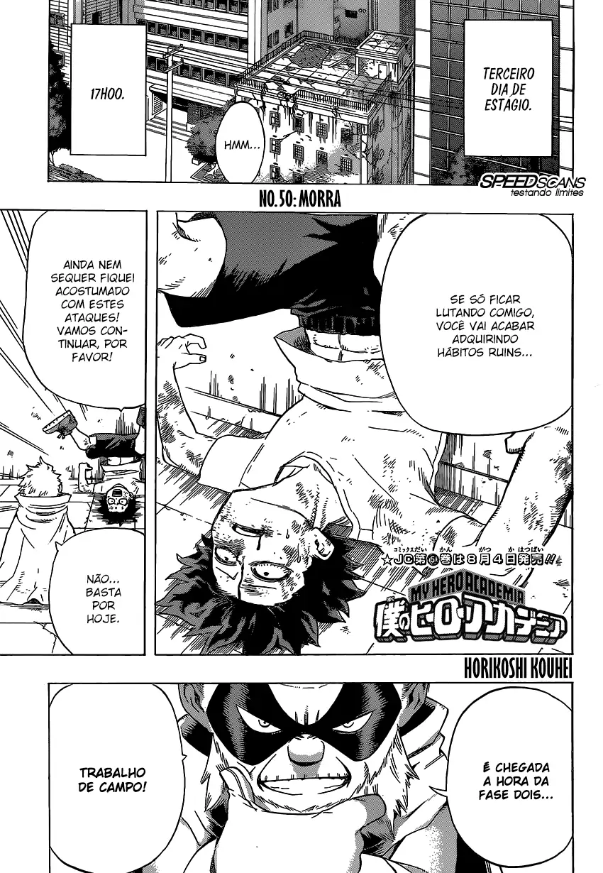 Boku no Hero Academia-Chapter 50